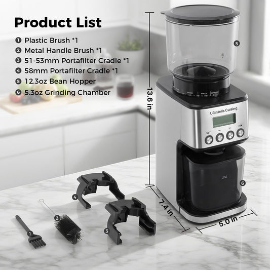 Product Guide · CG5120: A Precision Coffee Grinder Engineered for Better Espresso